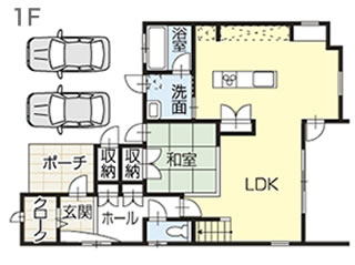 １階見取り図